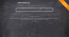 Desktop Screenshot of maddieandbelle.com